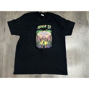 Las Vegas T Shirt Area 51 Aliens Mars Attacks Tee XL